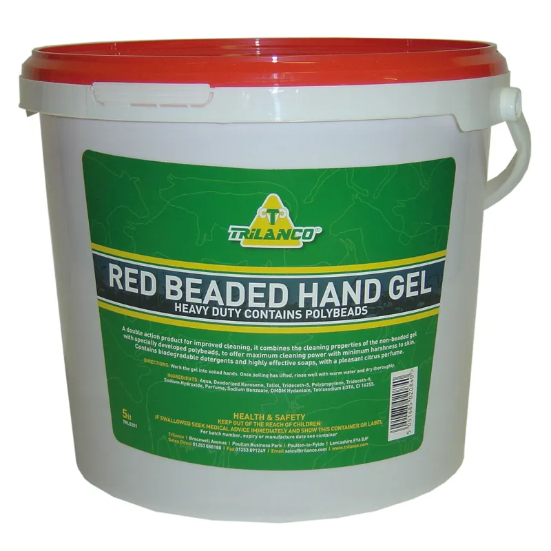 Trilanco 5lt Red Beaded Hand Gel