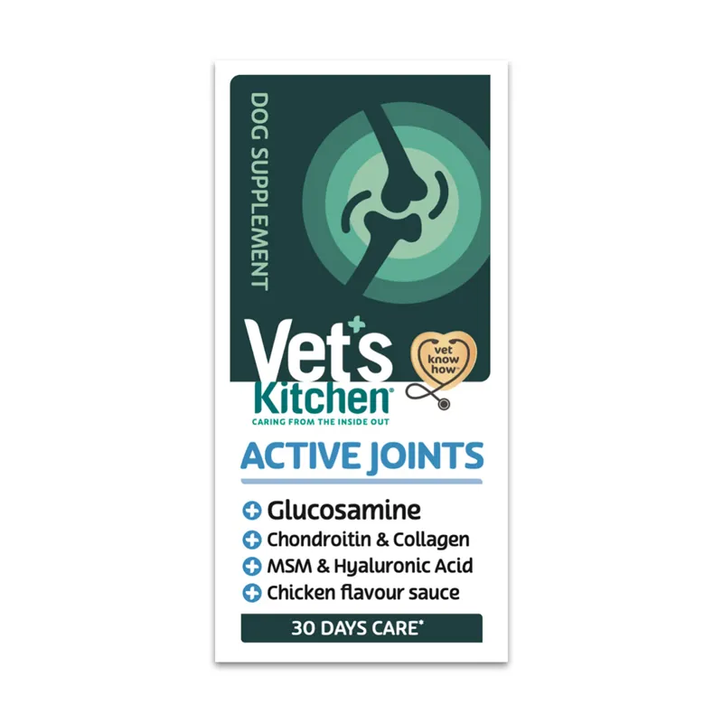 Vet's Kitchen Active Joints 300ml Dog Joint Supplement in White