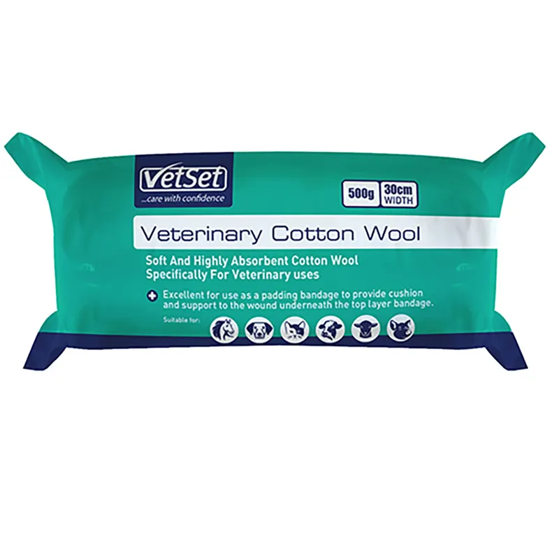Vetset 500g Cotton Wool