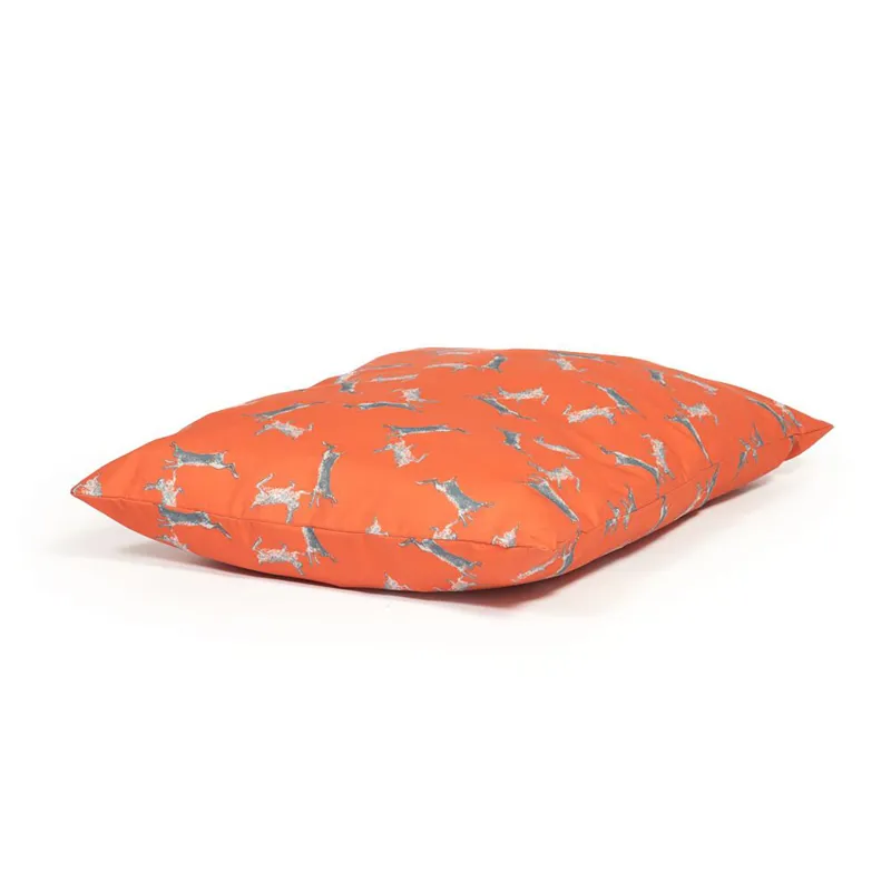 Danish Design Large Woodland Hare Luxury Deep Duvet in Orange